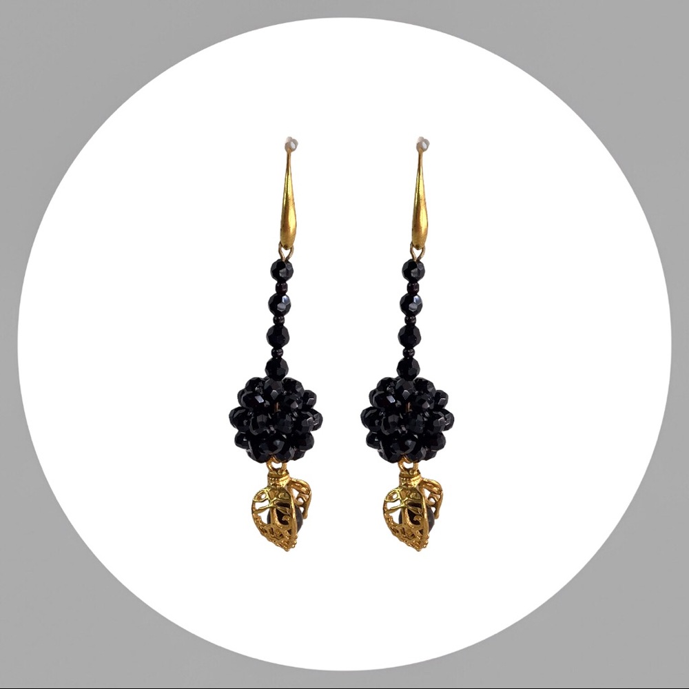 Beaded Dangle Earrings